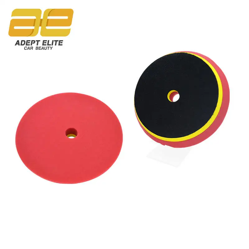 Auto detailing scratch removal car paint correction buffing pad bevel edge double buffer car polishing pad