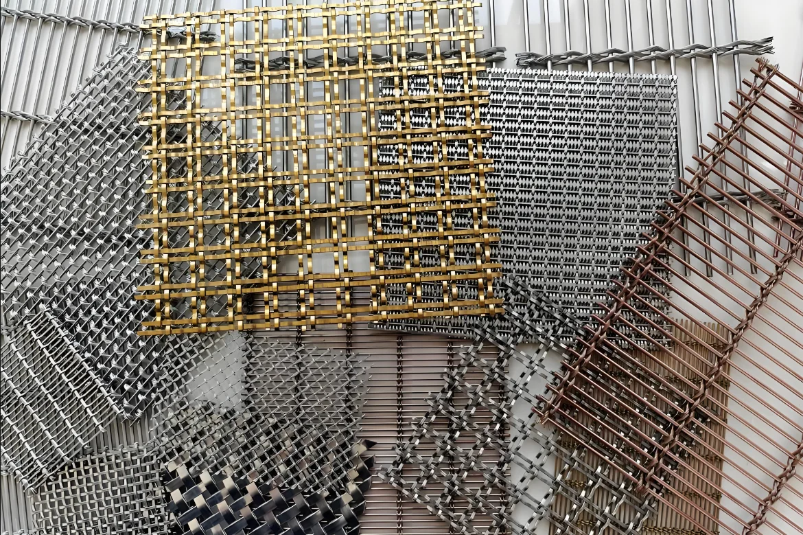 Architectural Ceiling Fence Decorative Aluminum Mesh Screen Metal Expanded Mesh Panel