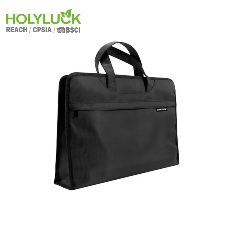 High quality fashion design fashion waterproof laptop zipper briefcase fit for 14 inch laptop