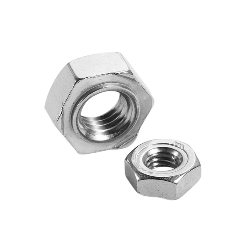 High strength stainless steel DIN929 304  stainless steel hexagon weld nut