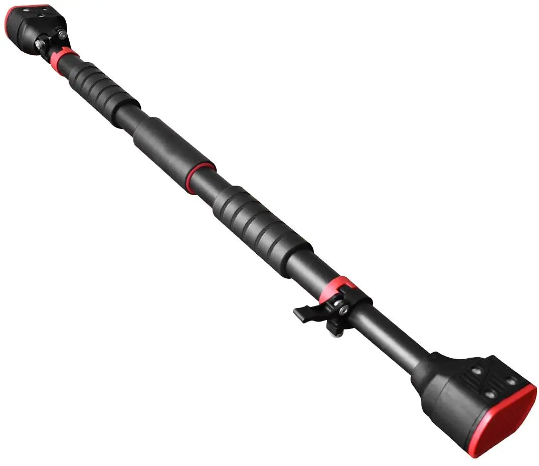 
Strength Doorway Pull up Bar Multi-Grip Chin UP Home Exercise Bar Horizontal Upper Body Workout Bar No Screw Installation 