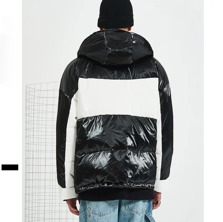 Оптовая продажа, OEM/ODM, высококачественное зимнее пальто на молнии, мужское пуховое пальто