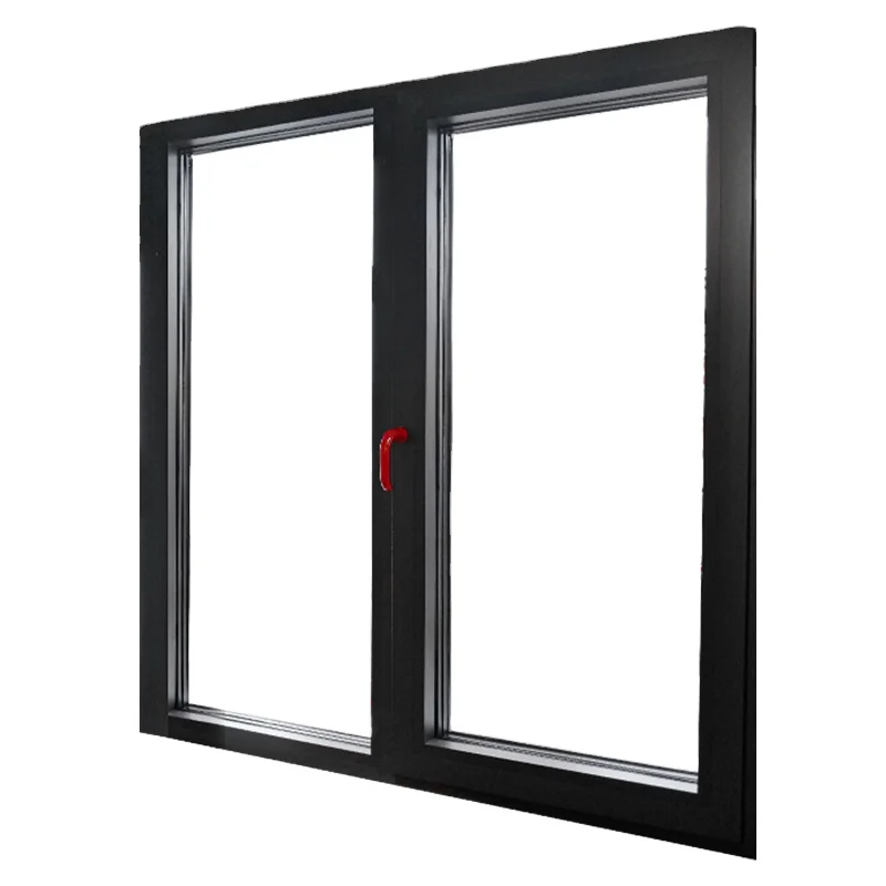 China Brand Factor Double Glazed Glass  Aluminium Alloy Tilt & Turn Casement Window Free Design Calculation