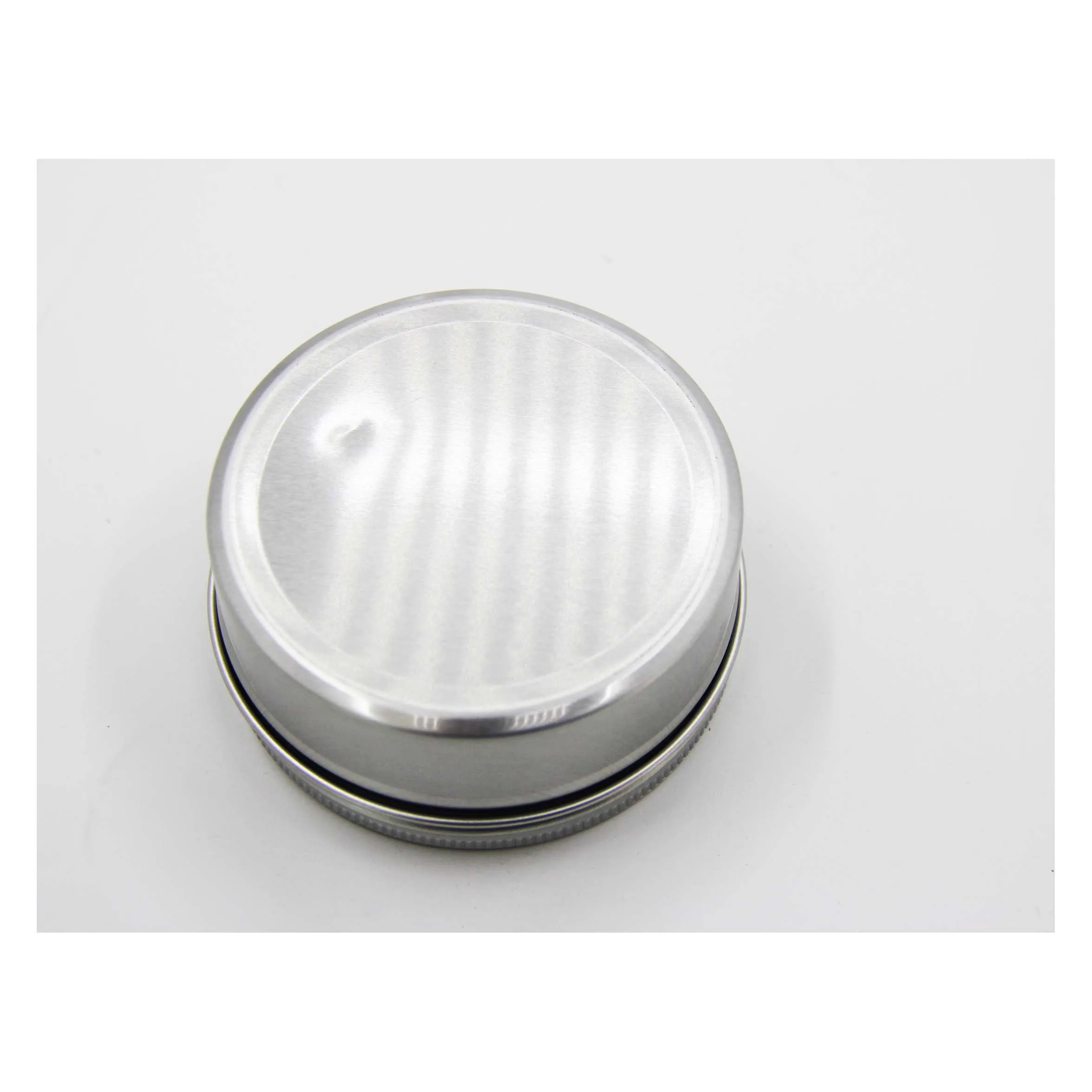 
Wholesale China Metal Tins Cosmetic Flat Aluminum Metal Tins Cans with Screw Lid 