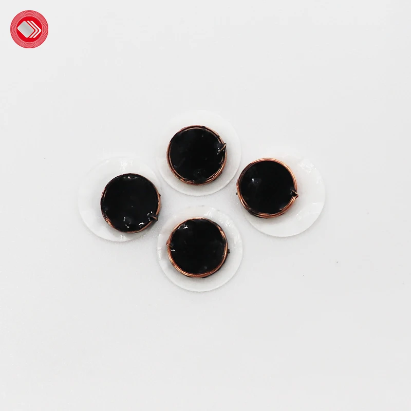 RFID Customized Copper Coil Tag High Frequency 13.56MHz Ntag213 Mifare 1K F08 Chip Access Control Card Mini NFC Tag