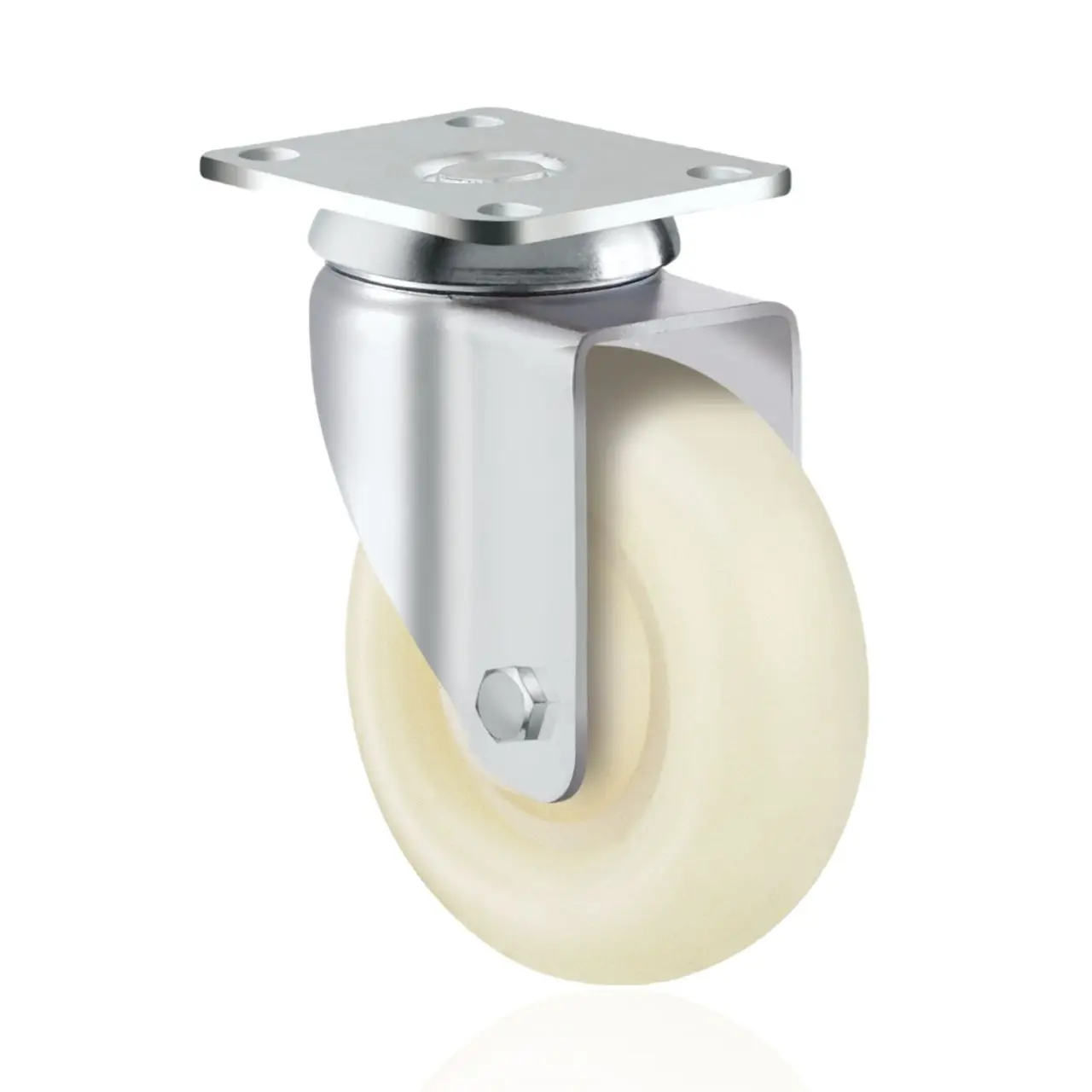 Factory Price Cart Pp Rigid Caster Wheel With Double Bearing