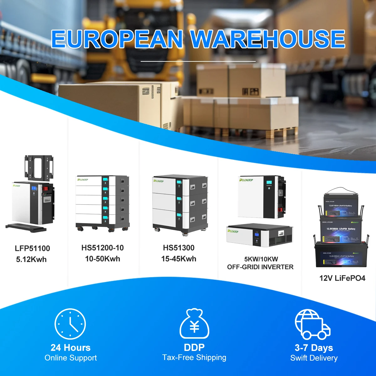 EU Stock Lifepo4 100ah 12 8 v аккумулятор 12v 50ah 200ah 280ah 300ah 400ah литиевый Железный с Bms