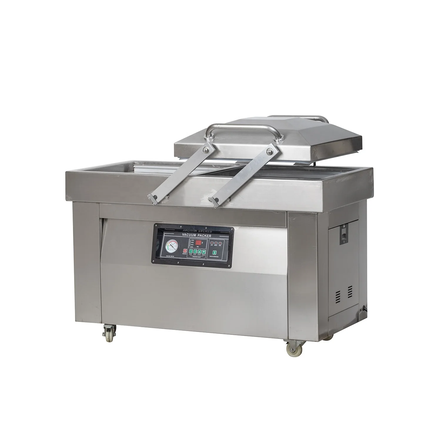 WANHE DZ-400 commerical cloth vacuum packer pork beef tea vacuum sealer dz 600 double chamber vacuum sealing  machine