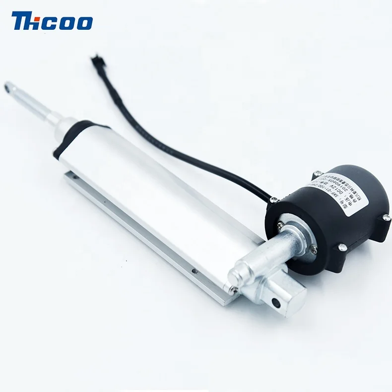 Hot Sale Stronger 12V 24V 2500 rpm Self-Lock Capacity Servo Motor With Brake Tubular Linear Actuator