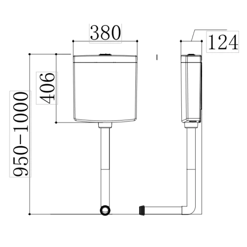 P62014 Smart Bidet Toilet Seat with AUTO Tankless Toilet with Remote Control Smart Lady care Wash Nozzle Water Closet Toilet
