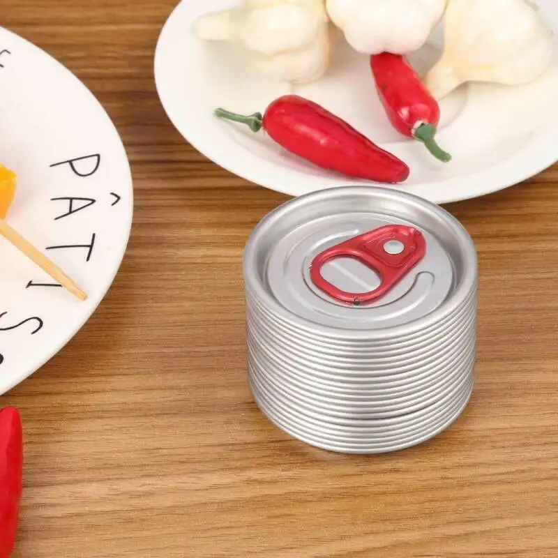 PET Plastic jars with aluminum lid 202 can lids 55mm 56mm for juice coffee use