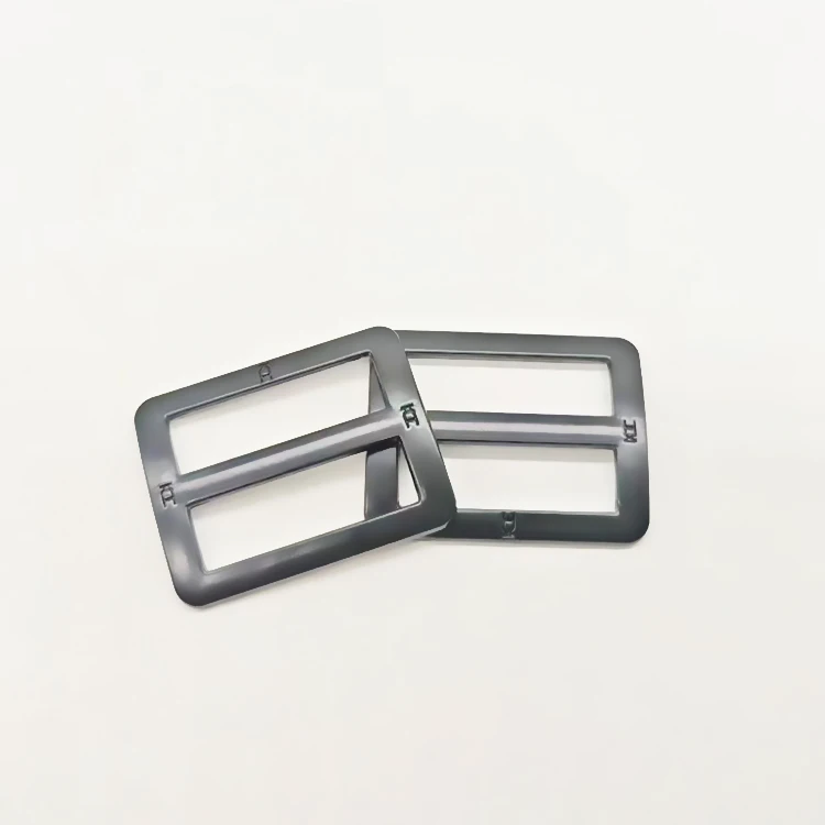 OEM ODM Customized Multifunctional Adjustable Square Straps Buckle 26mm Tri-Glide Slider Garment Accessories Bag Metal Buckle