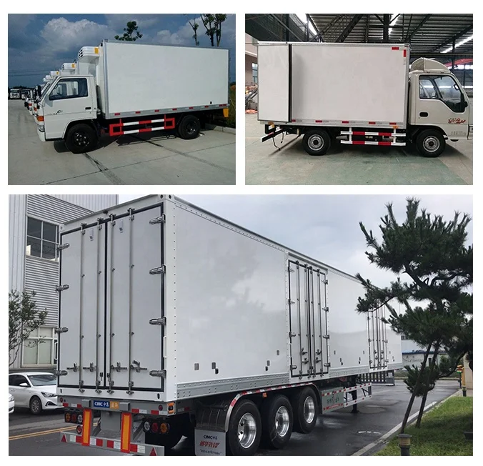 Best Selling refrigerator trucks boxs freezer trucks body wholesale dry cargo box