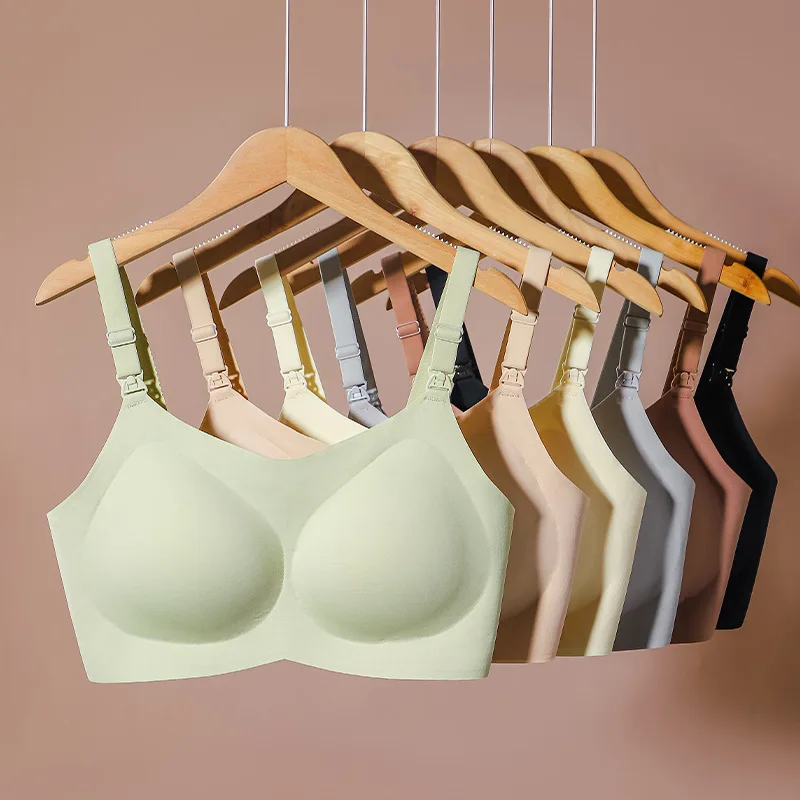 Большой размер 36 38 40 42 44 большие сиськи чашка CDEF оптовая продажа желе склеенный сексуальный бюстгальтер для кормления грудью спереди