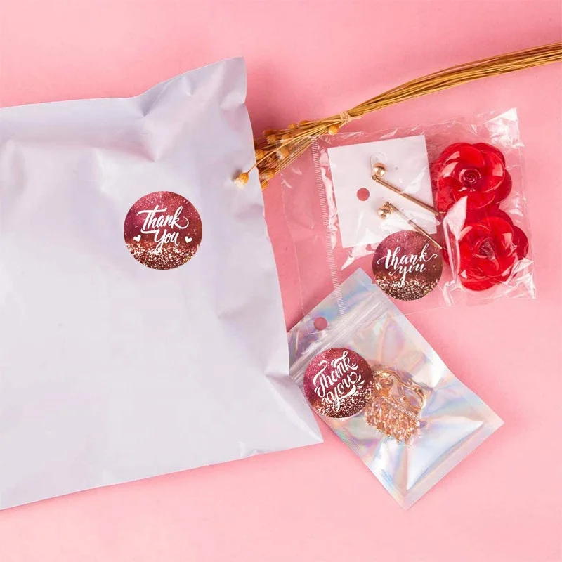 
Roll seal stickers thank you stickers gift decoration stickers 