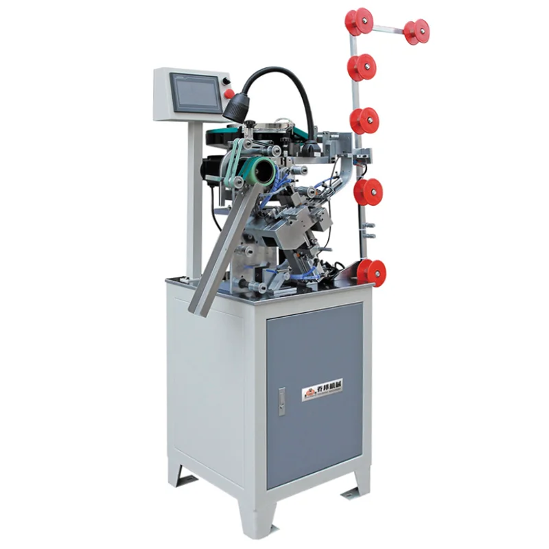 QB-022Automatic Nylon Zipper Threading Machine For Nylon Machine