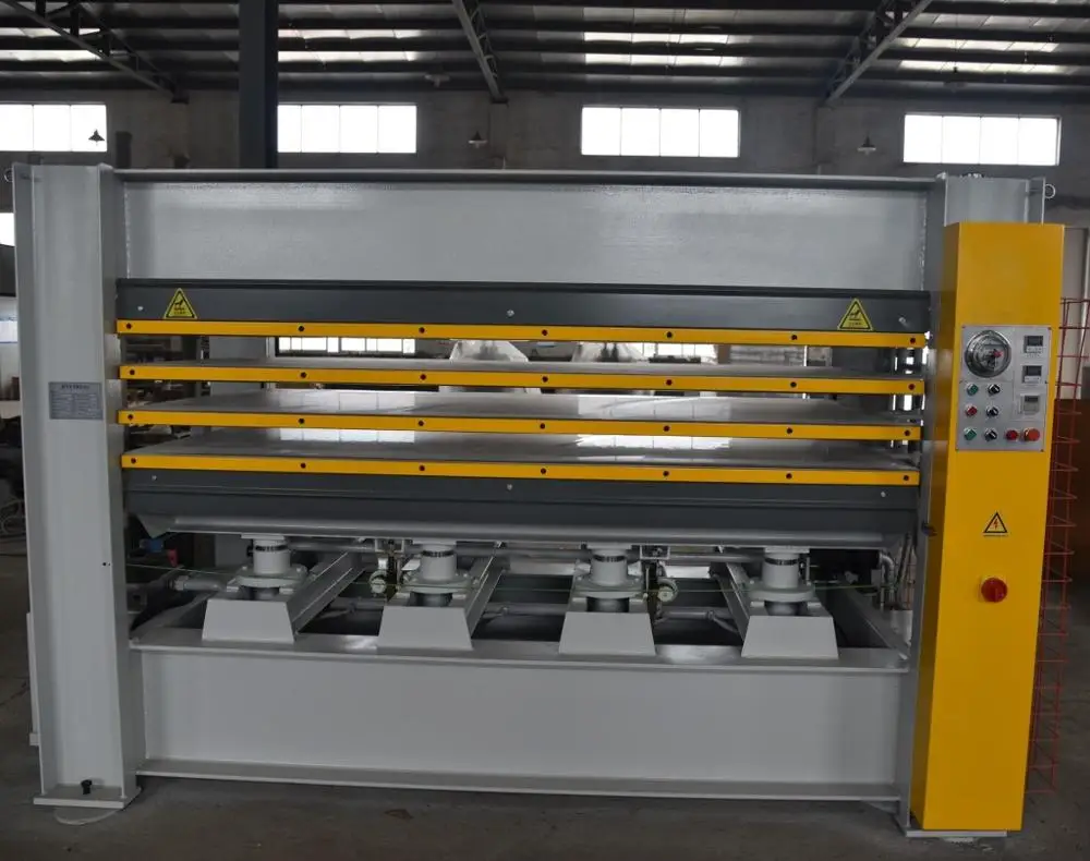 100T Furniture MDF Board Door Skin Plywood Hot Press Machine in Woodworking
