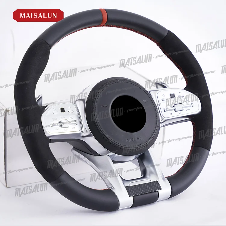 Сменные нарезки руля для Benz W204 W205 W206 W212 W222 W223 из углеродного волокна