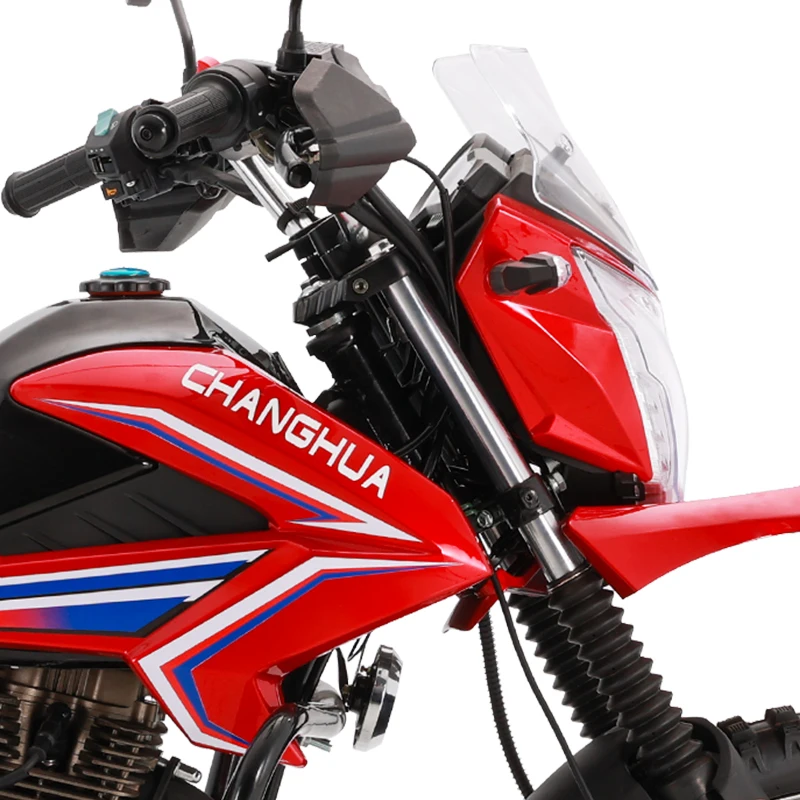 Changhua factory wholesale customized 150cc 50cc gas scooters red off-road motorcycles street legal cheap dirt bike for adults