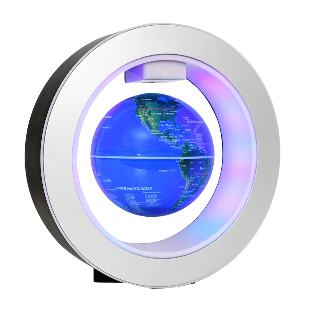 Round Shape Floating Magnetic Globe ,Levitation Magnetic Rotating Globe as Gift