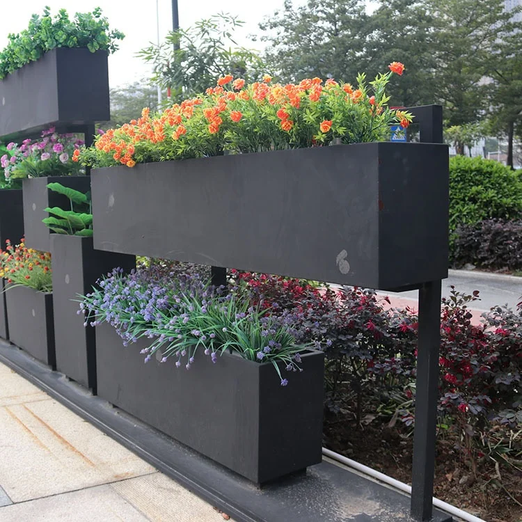 Bespoke Large Planter Pot Long Flower Pot Rectangular Planter Box