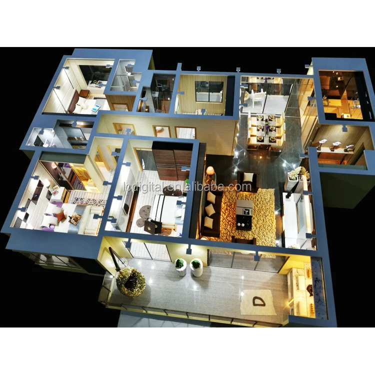 Top Quality High End Residential Diorama Scale Models