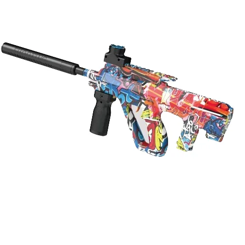 Unisex Adult AUG Gel Blaster New Customizable Electronic Toy PC Material Pistols Model Water Bullet Shooting for Children