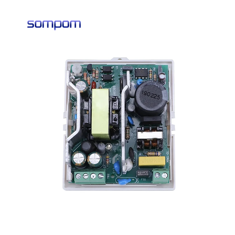 SOMPOM завод производит один выход 5V/12V/24V 45W рельсового типа источник питания для светодиодного освещения с