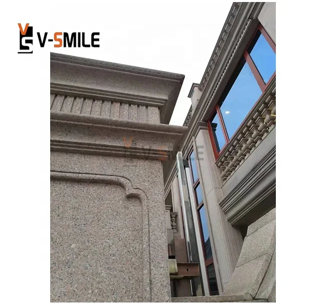 Home Decorating Carved Roman Granite Stone Pillar Granite Column Wedding Roman Pillars