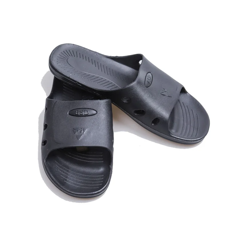 Китай, низкая цена, Высокоэффективная Антистатическая полиуретановая Рабочая обувь с четырьмя отверстиями ESD