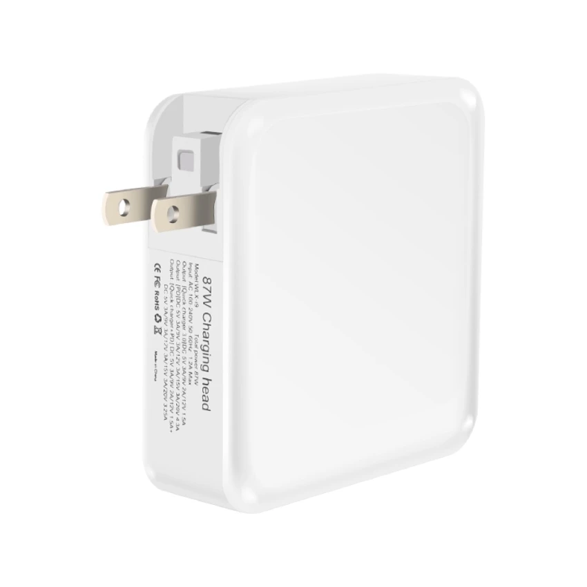 
FUHAOXUAN I9 87W model sell well protable laptop charger QC3.0+65W 87W PD ports Quick charger mack book pro 2020 