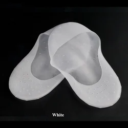 Professional Factory made Summer dance cover Soft Gel Heel Socks non-slip Gel Moisture Socks