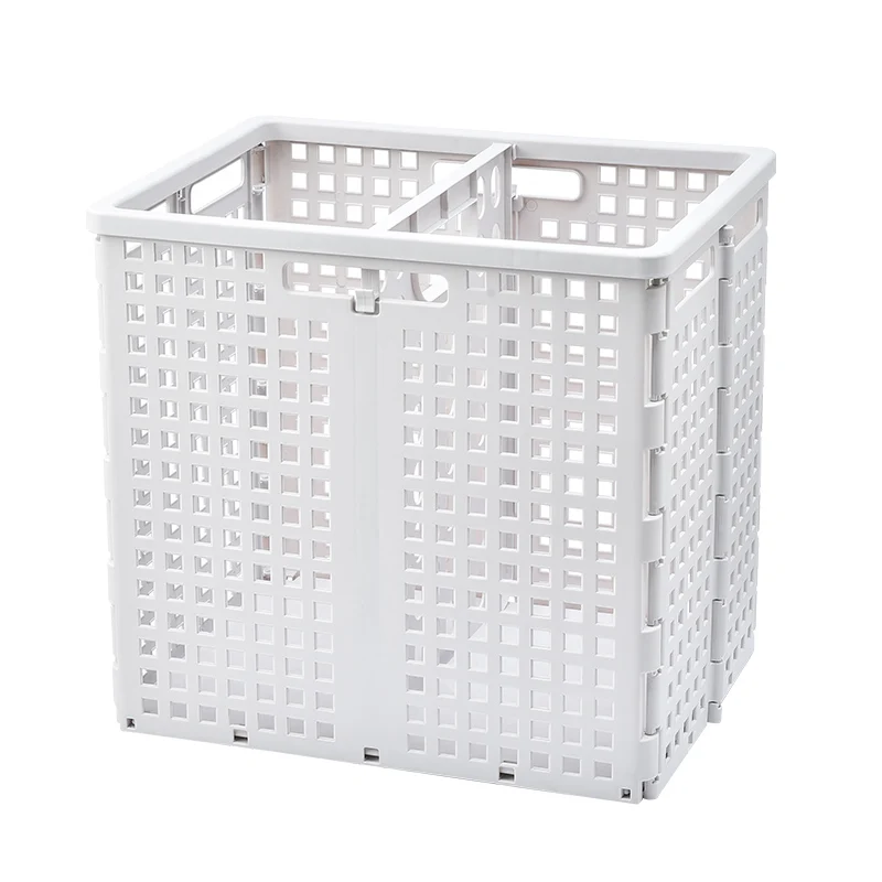 Large Folding Collapsible Plastic Laundry Baskets Foldable Laundry Hamper Plastic Collapsible Storage Dirty Clothes Baskets