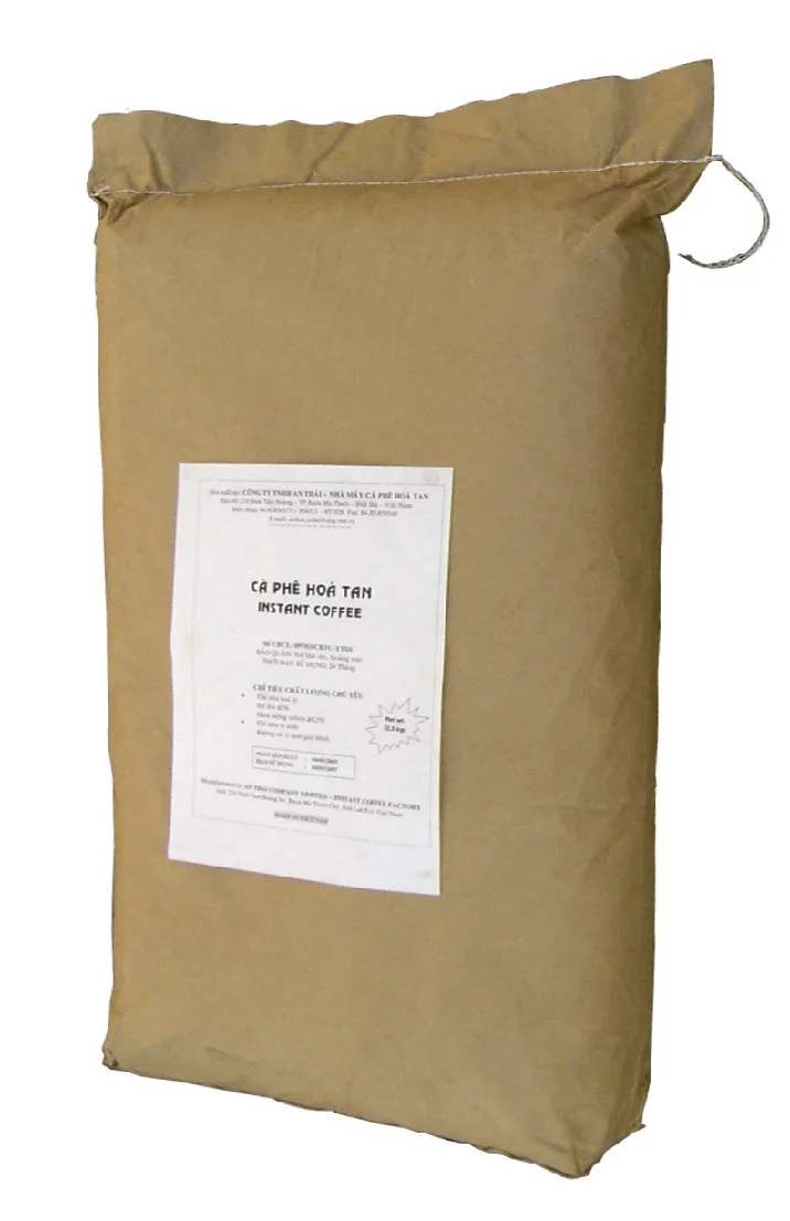 Spray Dried Instant Coffee Powder in Bulk HACCP, ISO, HALAL Cert 100% Robusta Coffee From Vietnam