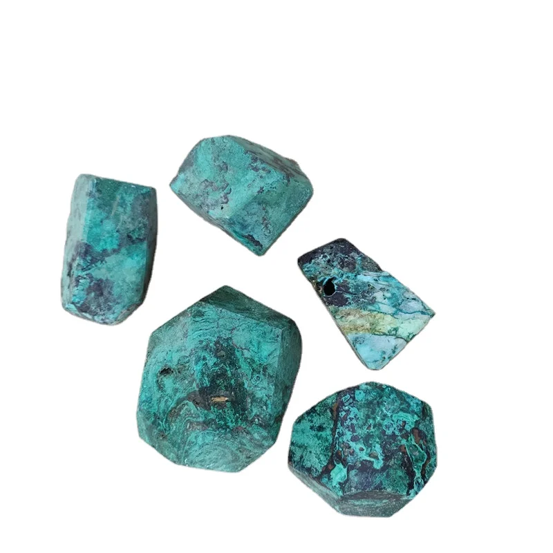 Натуральный Синий Феникс бирюзовый камень freeform crystal