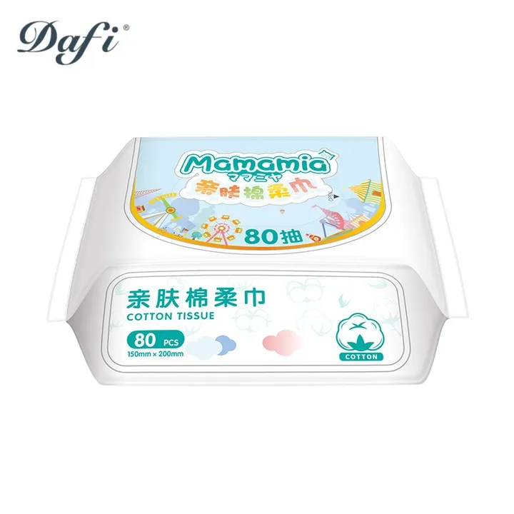  Good price non woven cotton disposable clean baby face towel in