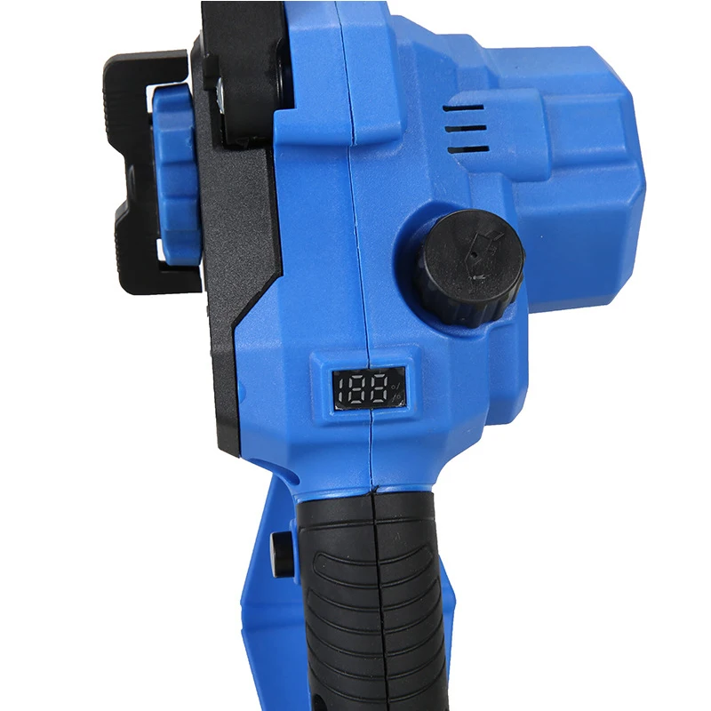 Two Battery Powered Chain Saw 8Inch Cordless Electric Chainsaw Brushless Motor Logging Cutter Pruning Garden Tool