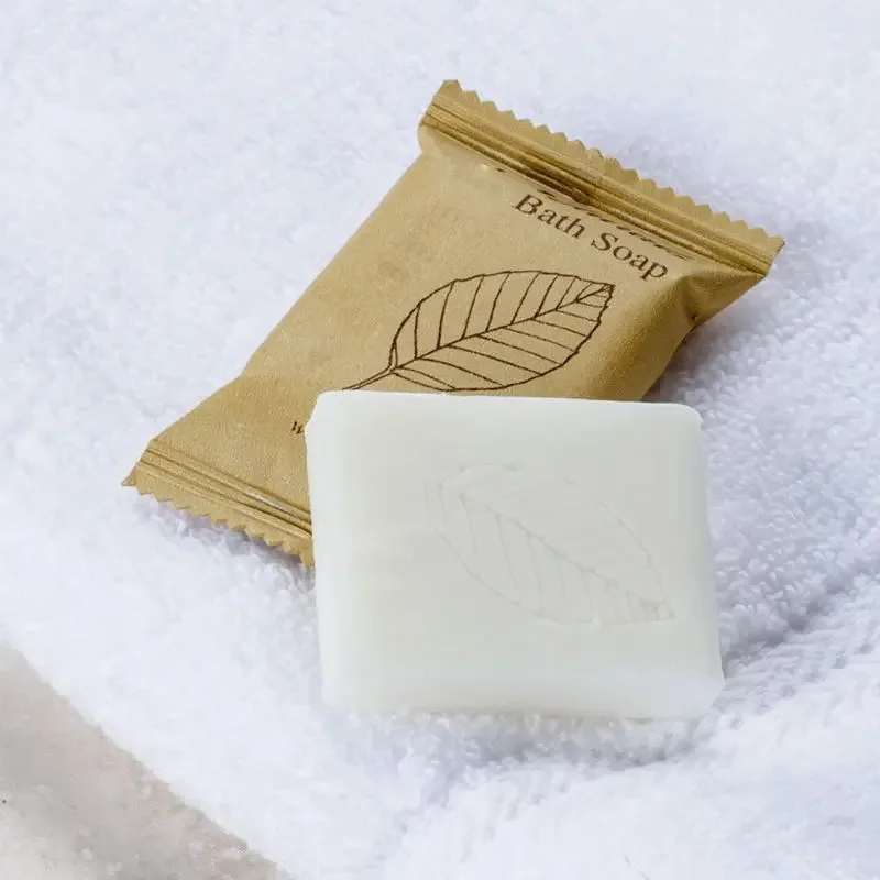 Made in China Bath Products Factory cheap mini small hotel soap disposable guest amenities soap for hotel