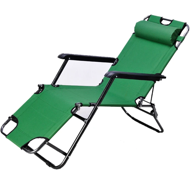 Outdoor Patio garden modern luxury Lazy Lying Chair Adjustable Height leather Recliner chair