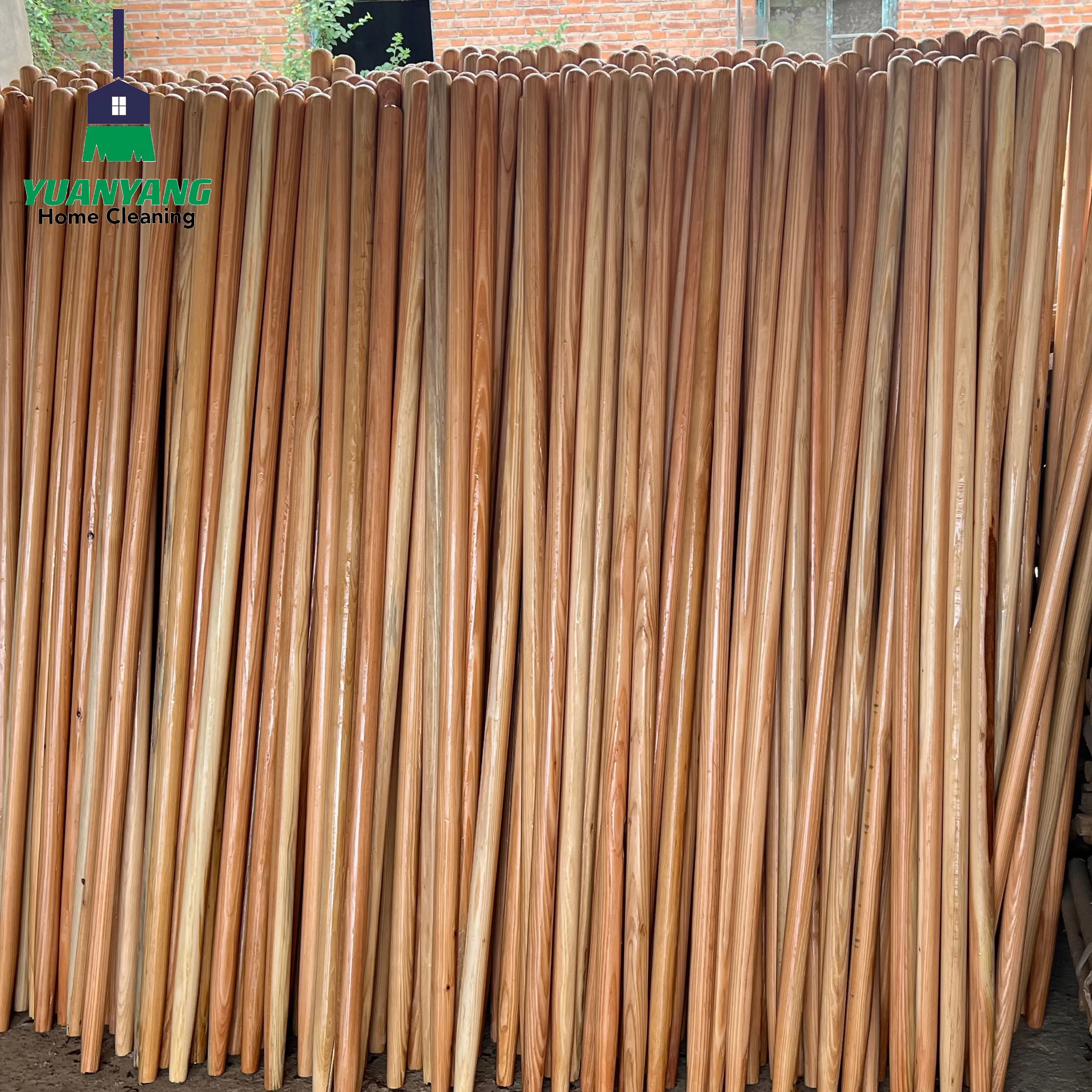 New arrival pine wooden pole axe handles wood shovels with wood handle