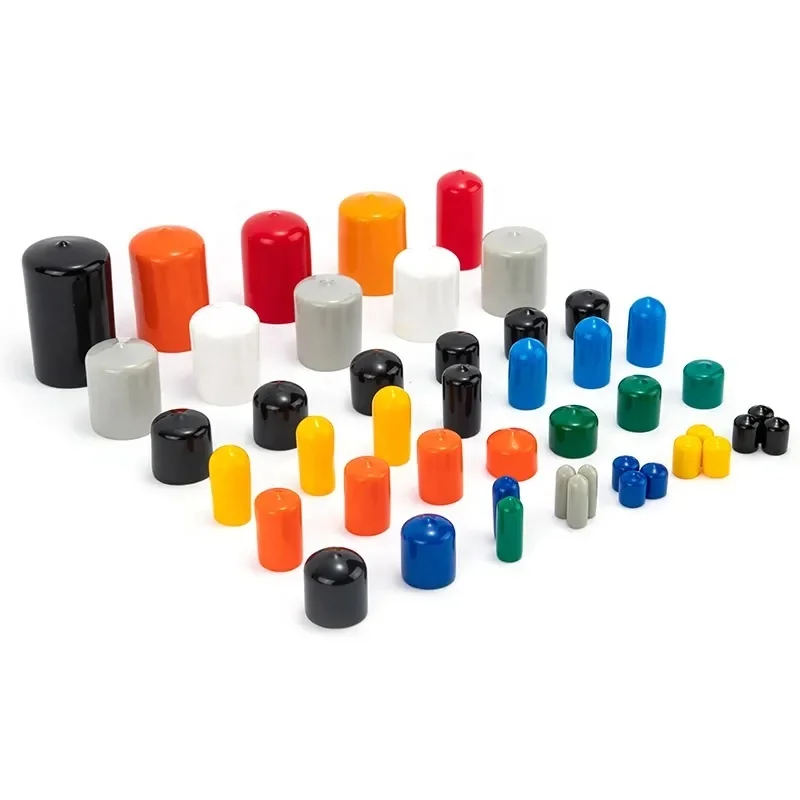PVC Soft Rubber Vinyl pipe end cap cable end caps strut end cap