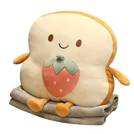 Flannel Fleece Toy Blanket Cartoon Design Warm Children Blanket Toy Blanket