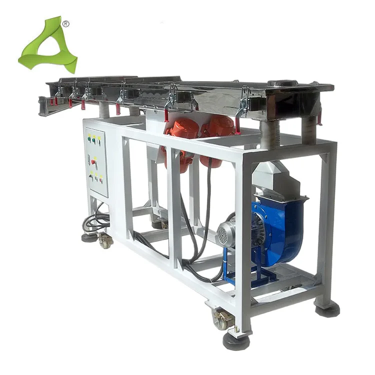 Electric Automatic Sieve Shaker Vibrating Sieve Machine Food Industrial Stainless Steel Sifter for Granule Powder Grain