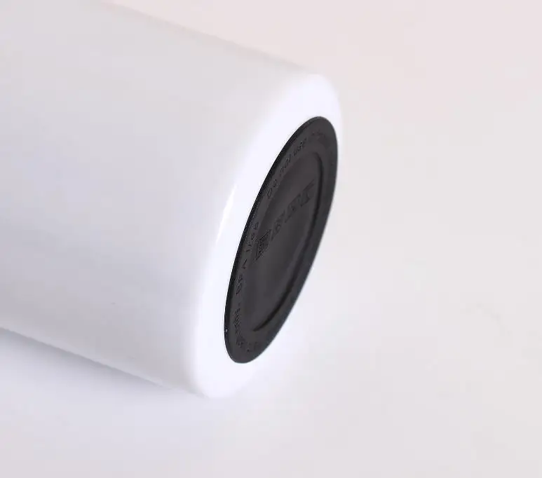 Self Adhesive Black Rubber Coasters For 20oz 30oz Tumbler Bottom Protective Sticker Round Waterproof Heat Resistant Cup Pads SN