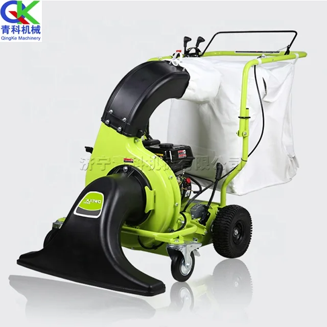 Park Street autumn leaf cleaning equipment oil powered self propelled garbage collection machine