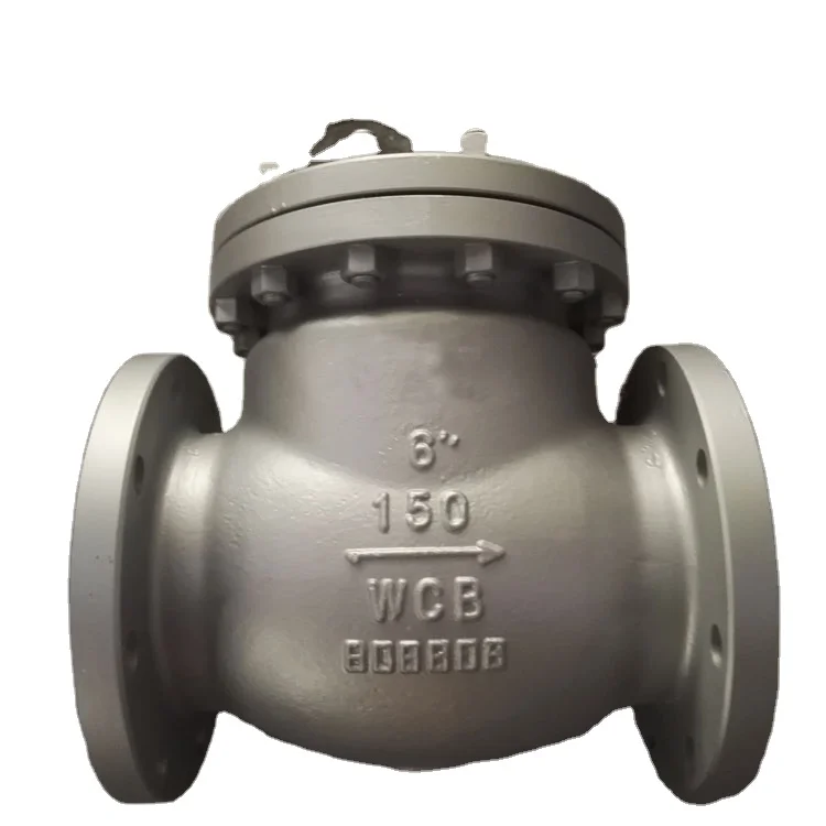 ANSI Cast Steel WCB RF Flange 8 Inch Swing Check Valve