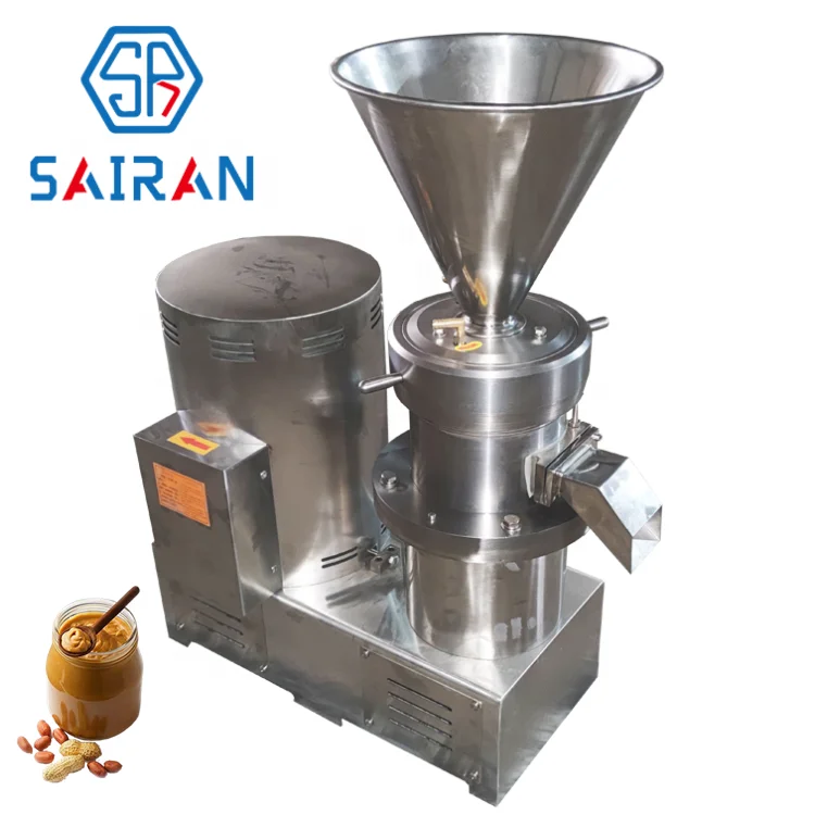 Commercial Type Tahini Making Almond Grinding Mini Peanut Mutter Machine