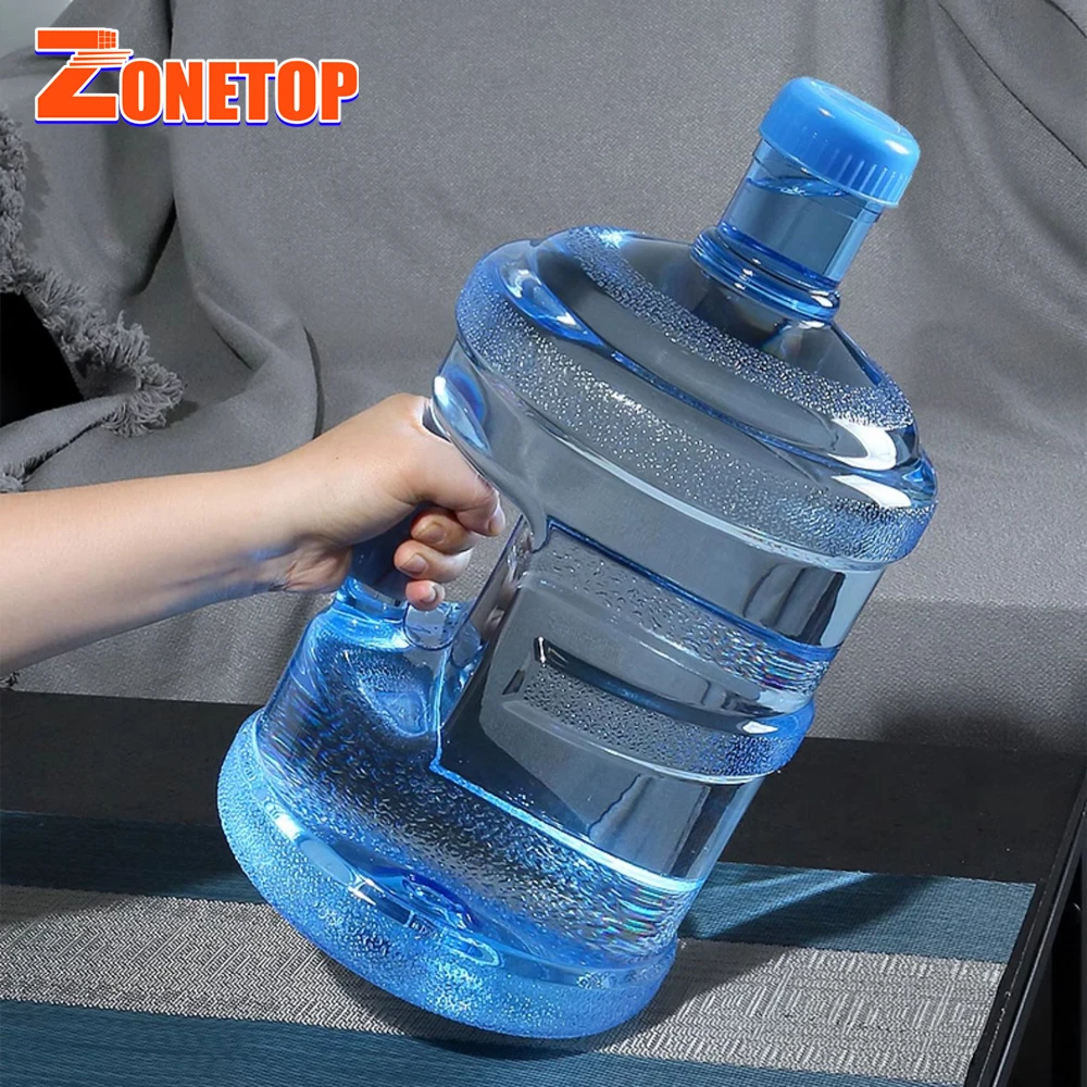 Free Sample Clear Plastic PC Polycarbonate Blue 5GL 3 4 5 Gallon Drinking Mineral Water Bottle Jug with Handle