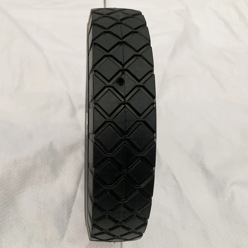 semi pneumatic rubber tire lawn mower rubber wheel 8x1.75 rubber tires