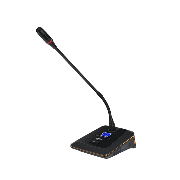 DSPPA CM60 Wireless Digital Conference Gooseneck Chairman Delegate Mic Unit